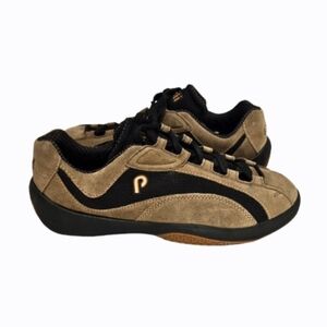Piloti G16 Driving Shoes Men’s 12 Tan Black Leather